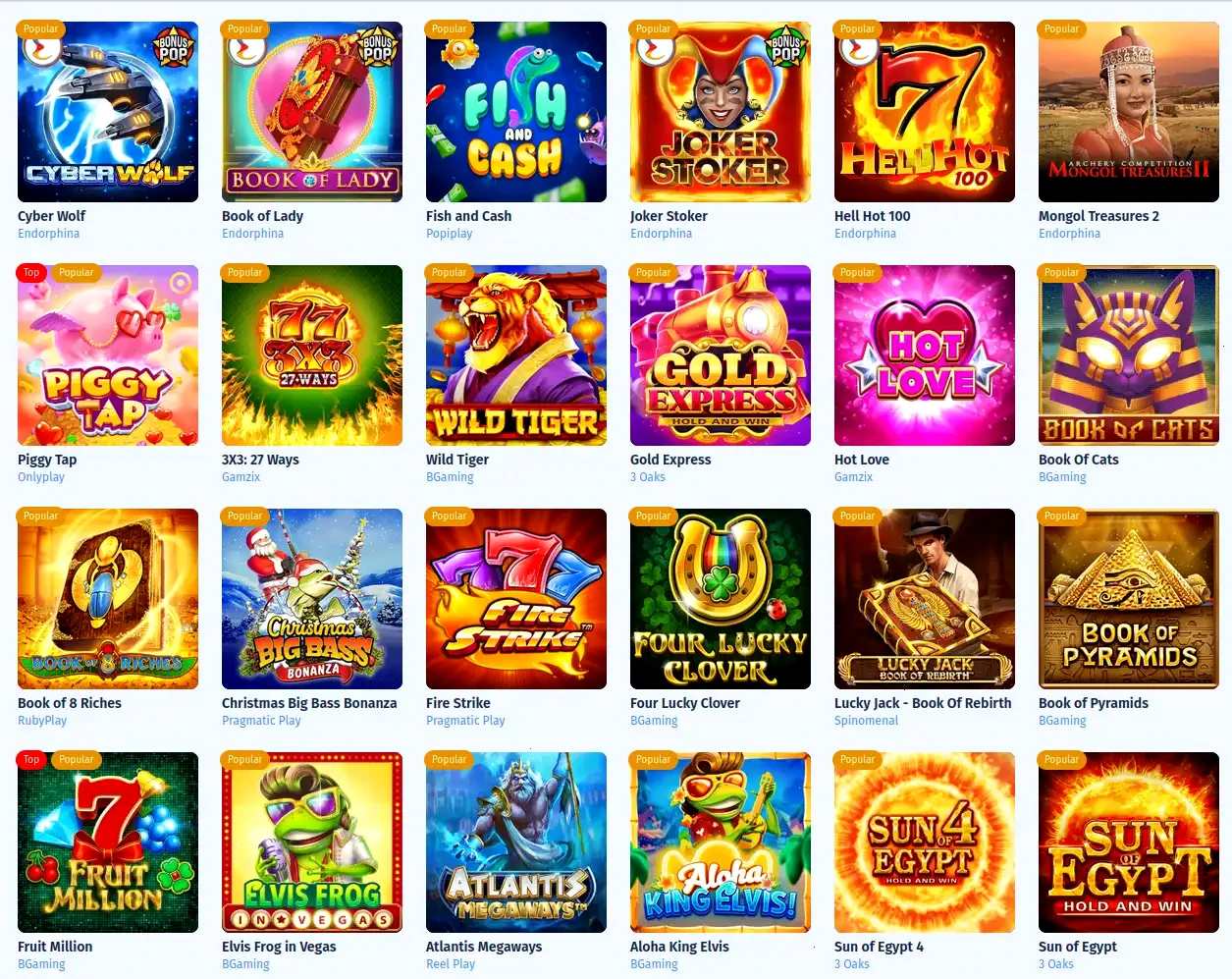Igobet online casino gameplay